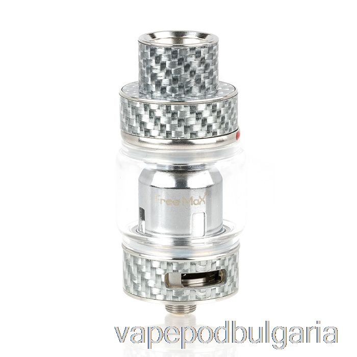 Vape Bulgaria Freemax Mesh Pro Sub-ohm Tank Silver Carbon Fiber